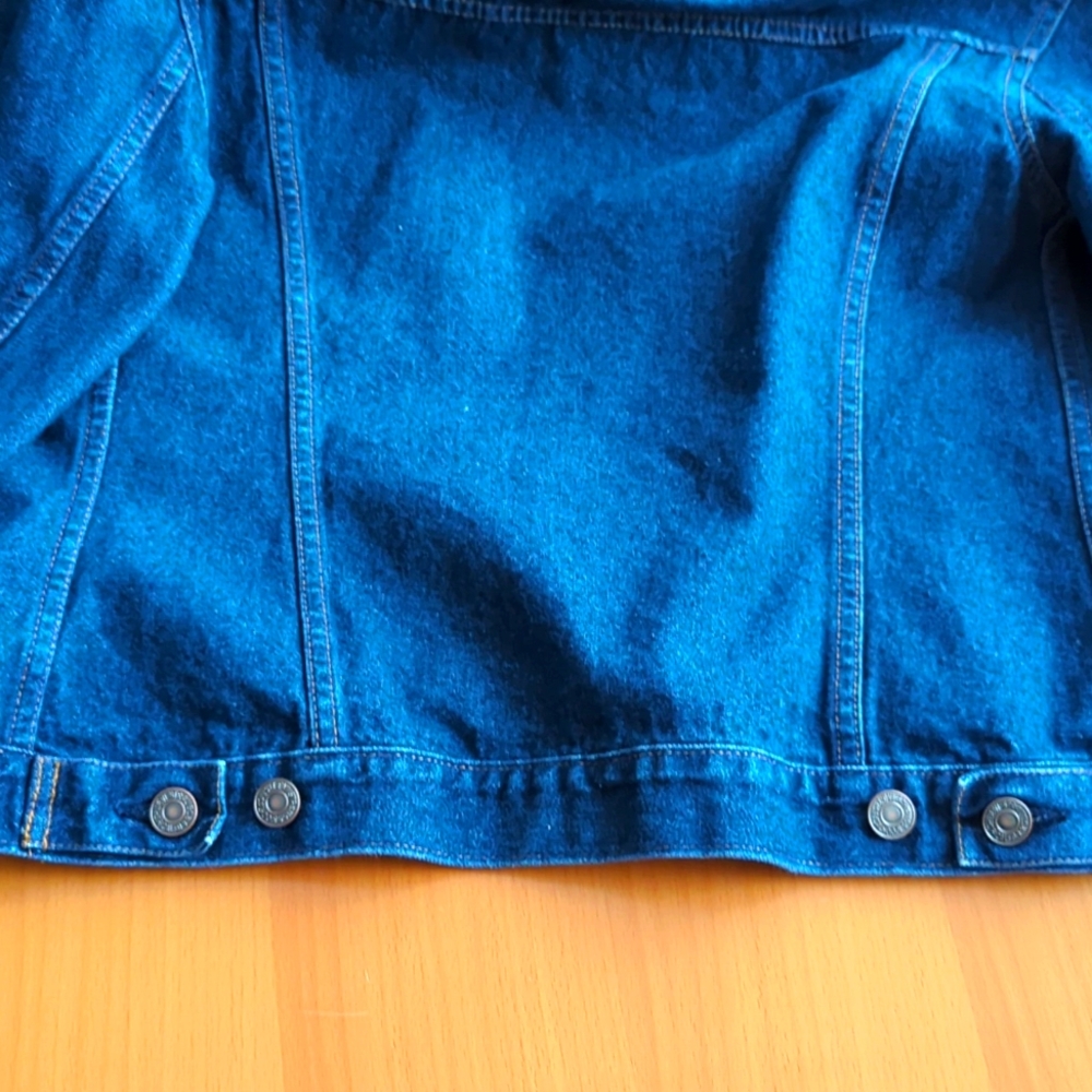 Vintage LEVI'S Orange Tab Denim Jacket - Size Small - Picture 7 of 8